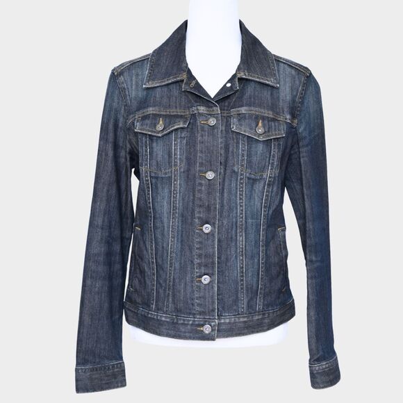 GAP Women's Denim Trucker Jacket Size M - Picture 1 of 9